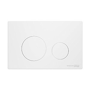 Инсталляция для унитаза WasserKraft Salm 27TLT.010.ME.WH.WM02 белая панель/кнопка белая матовая купить в интернет-магазине сантехники Sanbest