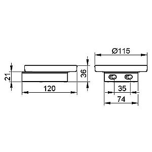 Мыльница KEUCO SMART.2 14755019000 хром купить в интернет-магазине сантехники Sanbest