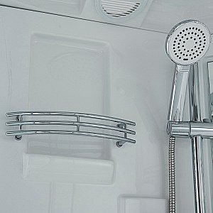 Душевая кабина Timo Standart 120х85 T-5502 стекло матовое/профиль матовый хром без г/м купить в интернет-магазине Sanbest