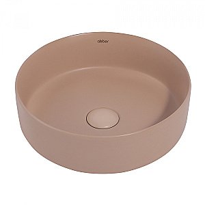 Раковина накладная ABBER Bequem AC2108MBB бежевая матовая купить в интернет-магазине Sanbest