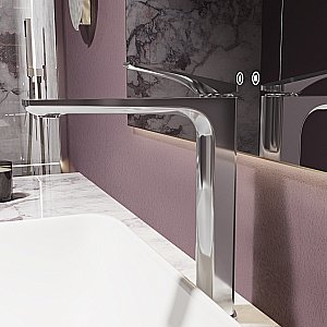 Смеситель для раковины Vincea Puro VBF-5P02CH, хром купить в интернет-магазине сантехники Sanbest