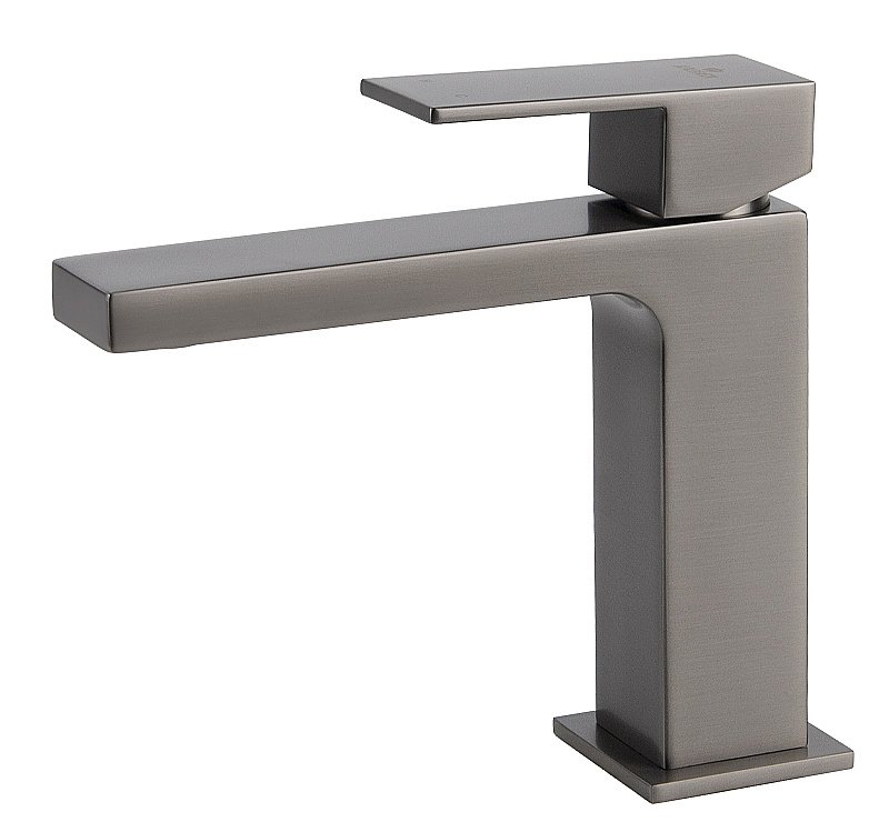 Смеситель для раковины Kaiser Cube 01211-15 вороненая сталь купить в интернет-магазине сантехники Sanbest