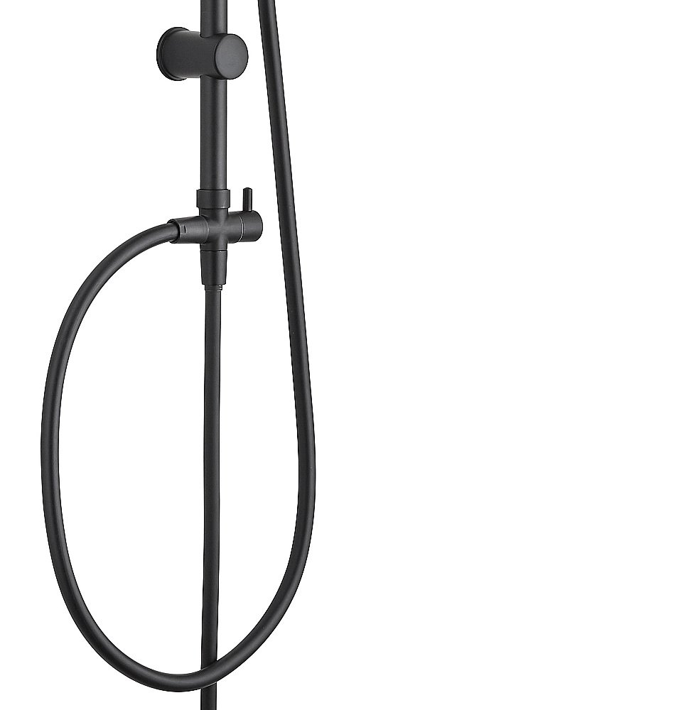 Душевая система Aquanet Passion RC AF300-70-RC-B купить в интернет-магазине сантехники Sanbest