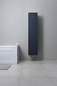 Шкаф-пенал Aquanet Арт 35 маренго для ванной в интернет-магазине сантехники Sanbest