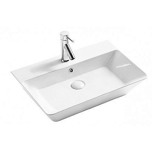 Накладная раковина WeltWasser WW ELBACH 2253 60 белая купить в интернет-магазине Sanbest