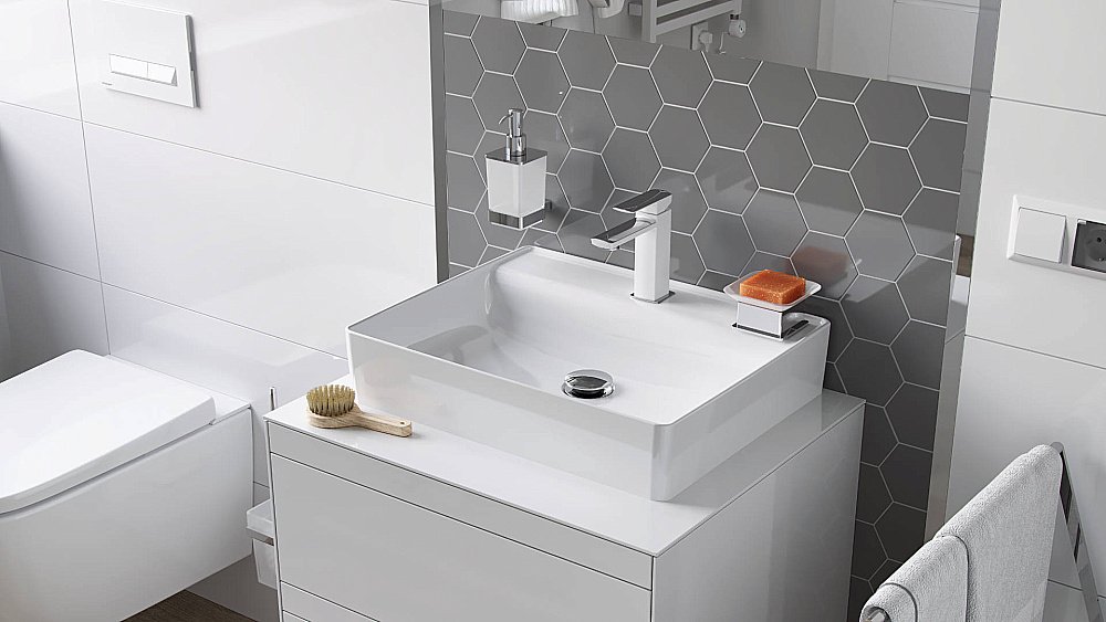 Раковина Excellent Rima 50 CEEX.4901.500.WH белая купить в интернет-магазине Sanbest