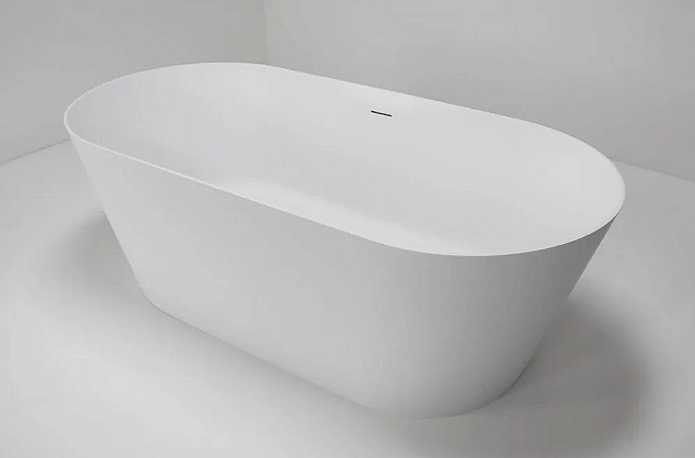 Ванна ABBER Stein AS9626 160x70 белая матовая купить в интернет-магазине Sanbest