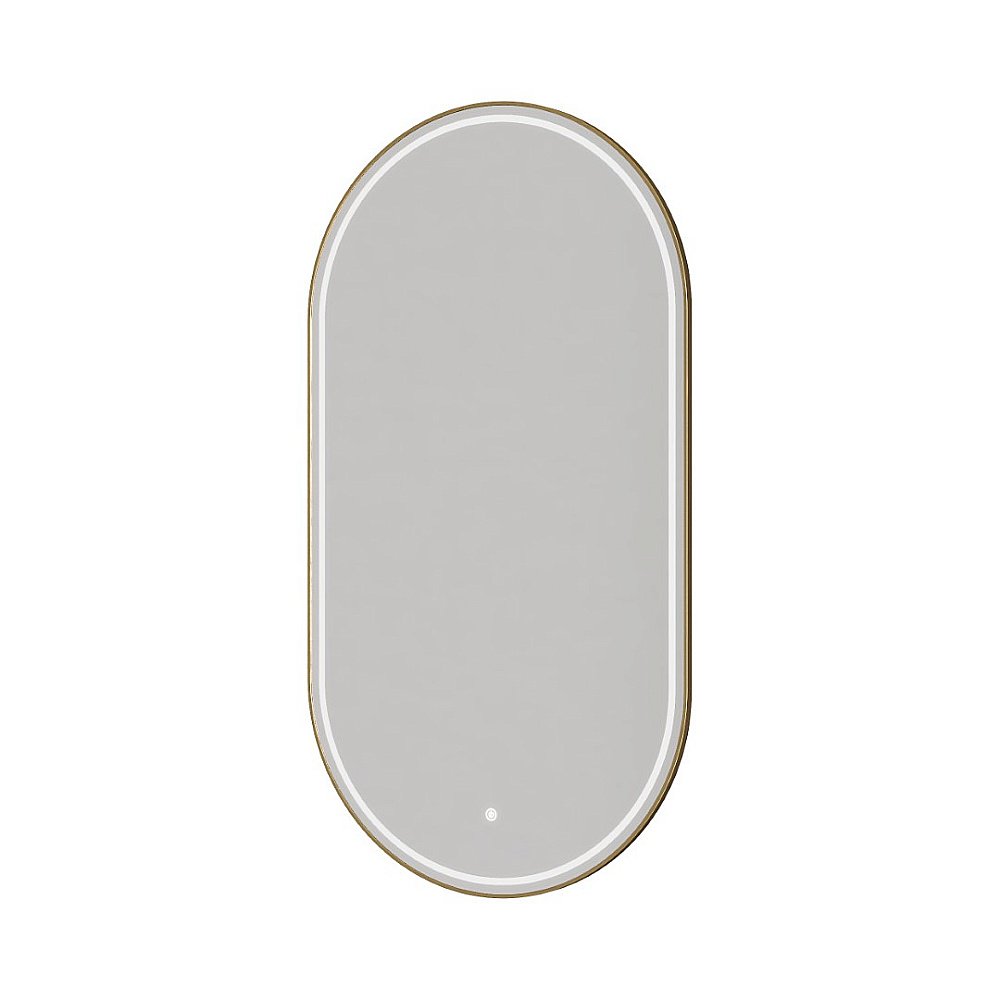 Зеркало Boheme 60 568-MG матовое золото в ванную от интернет-магазине сантехники Sanbest