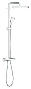 Душевая система Grohe Tempesta Cosmopolitan 250 CUBE 26689000 хром купить в интернет-магазине сантехники Sanbest