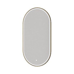 Зеркало Boheme 60 568-MG матовое золото в ванную от интернет-магазине сантехники Sanbest