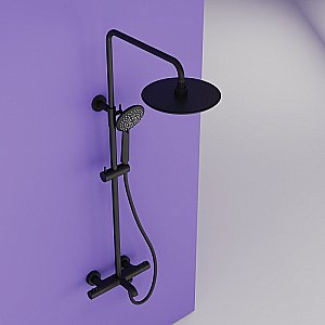 Душевая система Sancos Game SC3001MB черная матовая купить в интернет-магазине сантехники Sanbest