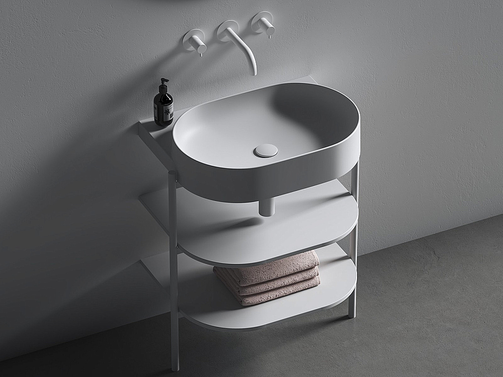 Донный клапан Ravak FLAT X01920 белый матовый купить в интернет-магазине сантехники Sanbest