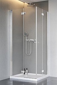 Душевой уголок Radaway NES KDD-B 80х80 стекло прозрачное/профиль хром купить в интернет-магазине Sanbest