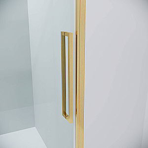 Душевой уголок Grossman Cosmo 120х100 120.K33.02.1210.32.00 стекло прозрачное/профиль золото брашированное купить в интернет-магазине Sanbest