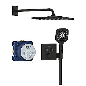 Душевая система Grohe Euphoria SmartControl System 34865KF0 фантомный черный купить в интернет-магазине сантехники Sanbest