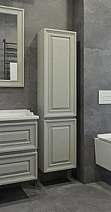 Пенал Caprigo Ponza 13550-030.000.00.20 40 серый для ванной в интернет-магазине сантехники Sanbest