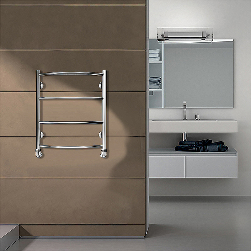 Полотенцесушитель водяной Azario VERONA П4 500х600 AZ04156 хром купить в интернет-магазине сантехники Sanbest