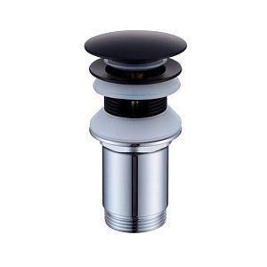 Донный клапан Caprigo Parts 99-534-NER черный матовый купить в интернет-магазине сантехники Sanbest