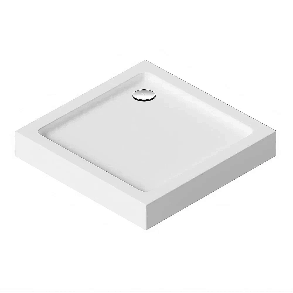 Душевой поддон ABBER AD3D090AP 90х90 белый купить в интернет-магазине Sanbest