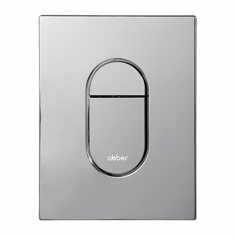 Кнопка для инсталляции Abber AC0124 хром купить в интернет-магазине сантехники Sanbest