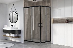 Душевой уголок Royal Bath RB9120HPD-T-BL 120х90 прозрачный купить в интернет-магазине Sanbest