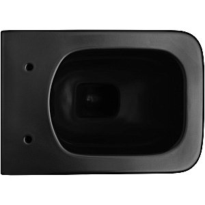 Унитаз подвесной Allen Brau Liberty 2 4.33007.31 черный матовый, безободковый купить в интернет-магазине Sanbest