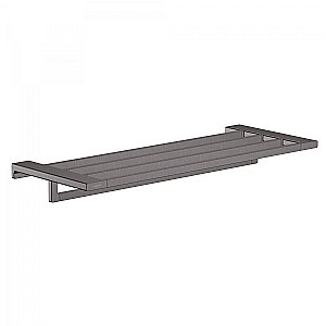 Полка Hansgrohe AddStoris 41751340 хром темный матовый купить в интернет-магазине сантехники Sanbest