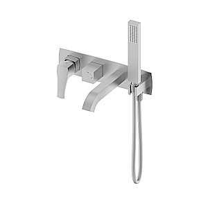 Смеситель для ванны встраиваемый WONZON & WOGHAND FLEX, Брашированный никель (WW-88889072-BN) купить в интернет-магазине сантехники Sanbest