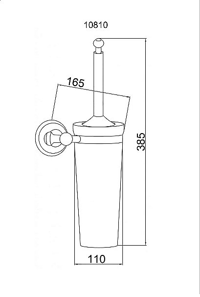 Ершик Boheme Provanse 10810 купить в интернет-магазине сантехники Sanbest