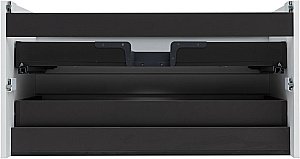 Тумба с раковиной Aquanet Альтера 337157 100 белый матовый для ванной в интернет-магазине Sanbest