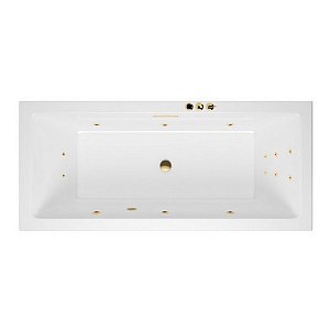 Ванна акриловая EXCELLENT Heaven Slim 180x80 SMART золото купить в интернет-магазине Sanbest