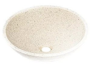 Раковина накладная Montebianco NEMI MANDORLE 11096 миндаль купить в интернет-магазине Sanbest