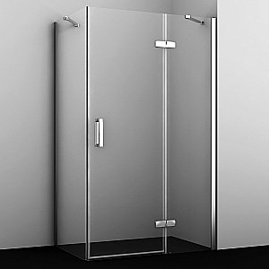 Душевой уголок WasserKRAFT Aller 10H06 120x80 профиль хром/декор хром купить в интернет-магазине Sanbest