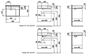 Раковина Laufen Kartell 60 8.1033.4.000.112.1 белая купить в интернет-магазине Sanbest