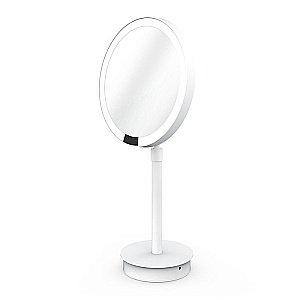 Косметическое зеркало DECOR WALTHER Round Just Look SR 21.5 белый матовый купить в интернет-магазине сантехники Sanbest