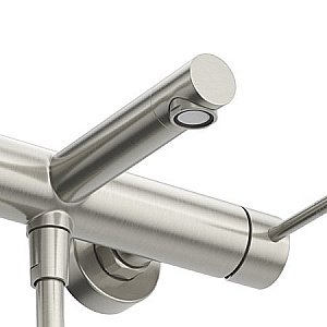 Смеситель для ванны/душа Cezares RELAX-VD-IN сатин купить в интернет-магазине сантехники Sanbest