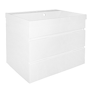 Тумба с раковиной Azario Эстима 70/2 CS00094583 белая для ванной в интернет-магазине Sanbest