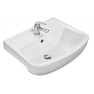 Раковина Santek Лонги 55 1.WH50.1.755 белая купить в интернет-магазине Sanbest