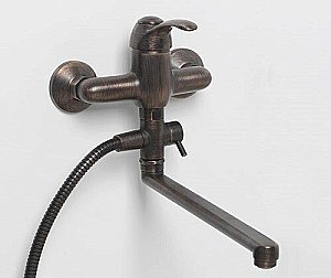 Душевая система WasserKRAFT Isar A1302L.041 темная бронза купить в интернет-магазине сантехники Sanbest