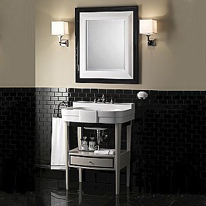 Консоль с раковиной Devon&Devon Bogart 70 Pure White для ванной в интернет-магазине сантехники Sanbest