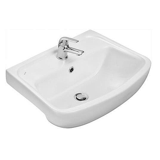 Раковина Santek Лонги 55 1.WH50.1.755 белая купить в интернет-магазине Sanbest