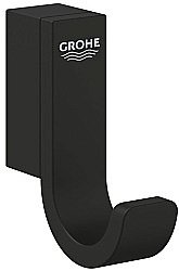 Крючок для халата GROHE Selection 41216KF0 фантомный чёрный купить в интернет-магазине сантехники Sanbest