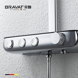 Душевая колонна Bravat Cobble F6389423CP-A1-ENG купить в интернет-магазине сантехники Sanbest