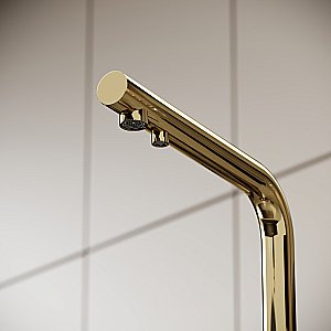 Смеситель для кухни Sancos Foster SC4014ZG полированное золото купить в интернет-магазине сантехники Sanbest