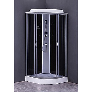 Душевая кабина Loranto CS-6681G 80х80 тонированное стекло/профиль хром купить в интернет-магазине Sanbest