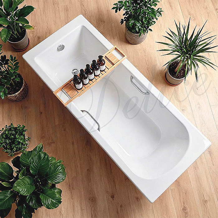Ванна Delice Scandi DLR330029R-G 180х70 белая/ручки хром купить в интернет-магазине Sanbest