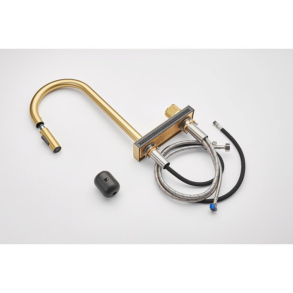 Смеситель для кухни Milacio Ultra MCU.556.GD золото купить в интернет-магазине сантехники Sanbest