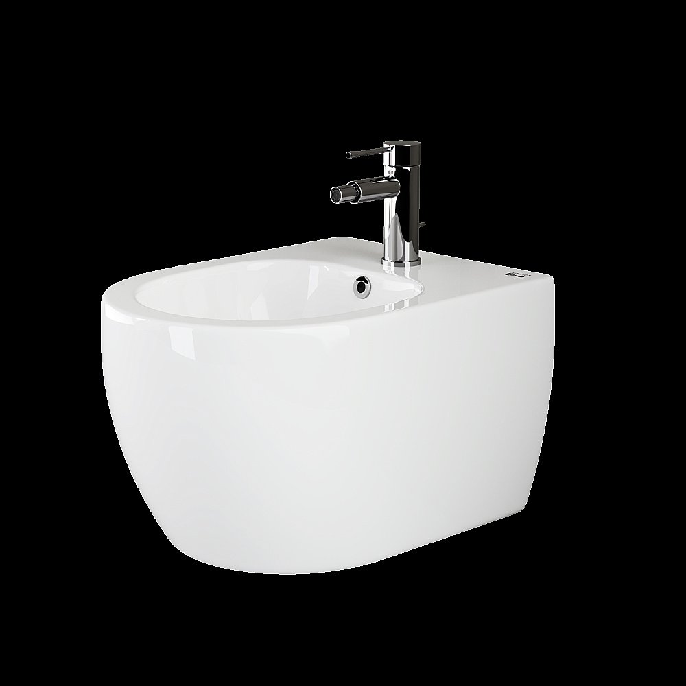 Подвесное биде Ceramica Nova Play CN3002 купить в интернет-магазине Sanbest