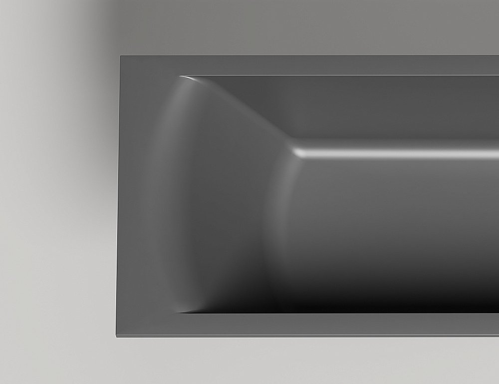 Ванна Salini Cascata KIT S-Stone 104523M 180x80 белая матовая купить в интернет-магазине Sanbest