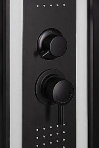 Душевая кабина с сенсором Niagara Premium NG- 6901-01G BLACK 90x90 купить в интернет-магазине Sanbest
